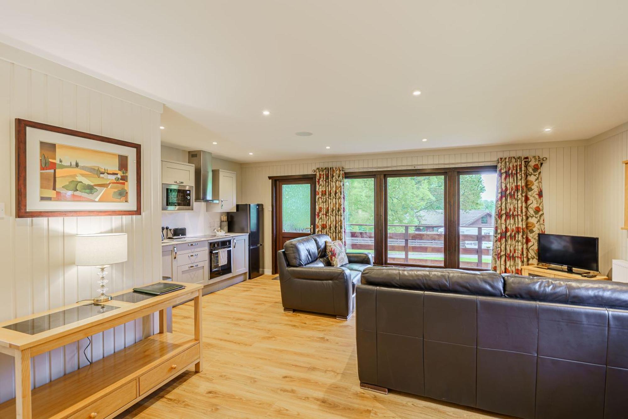 Bluebell Lodge 4 With Hot Tub นิวตันสจวร์ต ภายนอก รูปภาพ